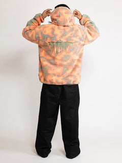 POVJ Bryan Iguchi Zip Fleece - Tigerlily