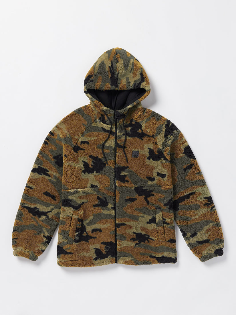 Arstone Zip Fleece Jacket - Camouflage