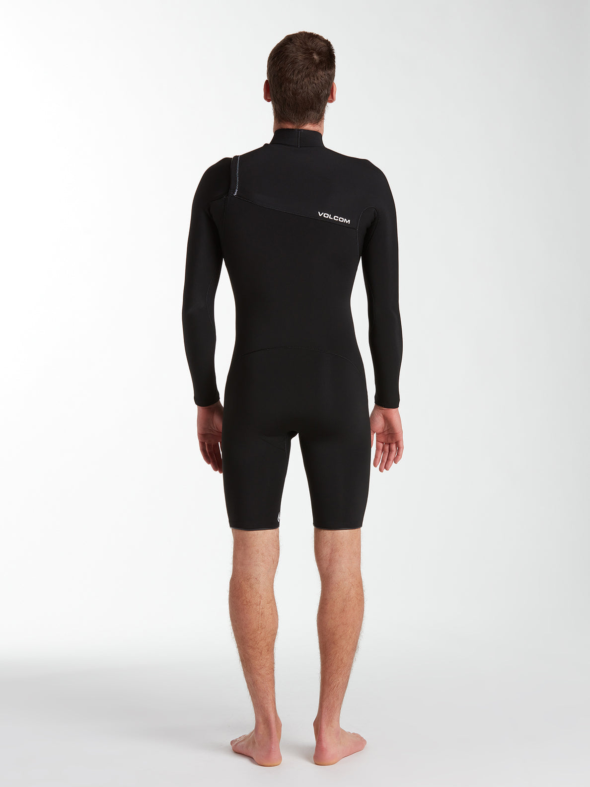 Mens Modulator 2/2mm Long Sleeve Springsuit - Black | Volcom Japan