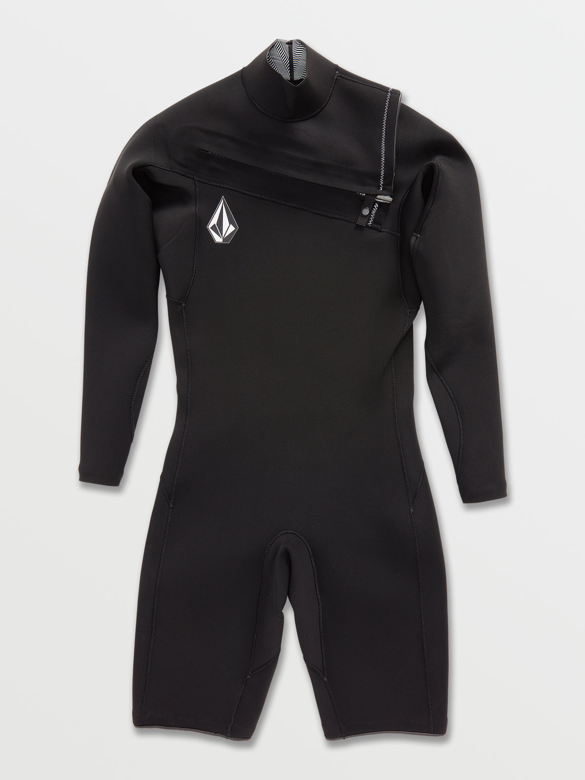 Mens Modulator 2/2mm Long Sleeve Springsuit - Black | Volcom Japan