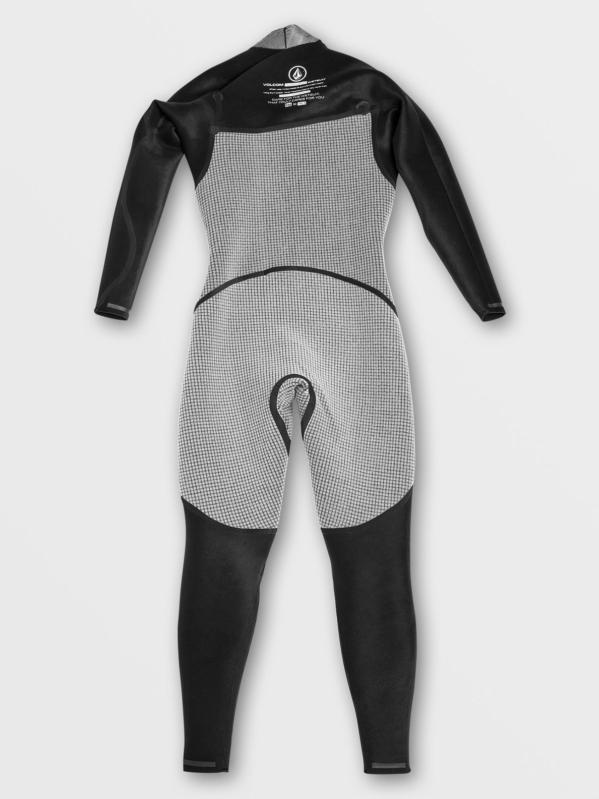 Mens Modulator 3/2mm Chest Zip Fullsuit - Black | Volcom Japan