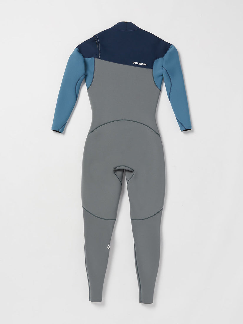 Mens Modulator 3/2mm Chest Zip Fullsuit - Cruzer Blue