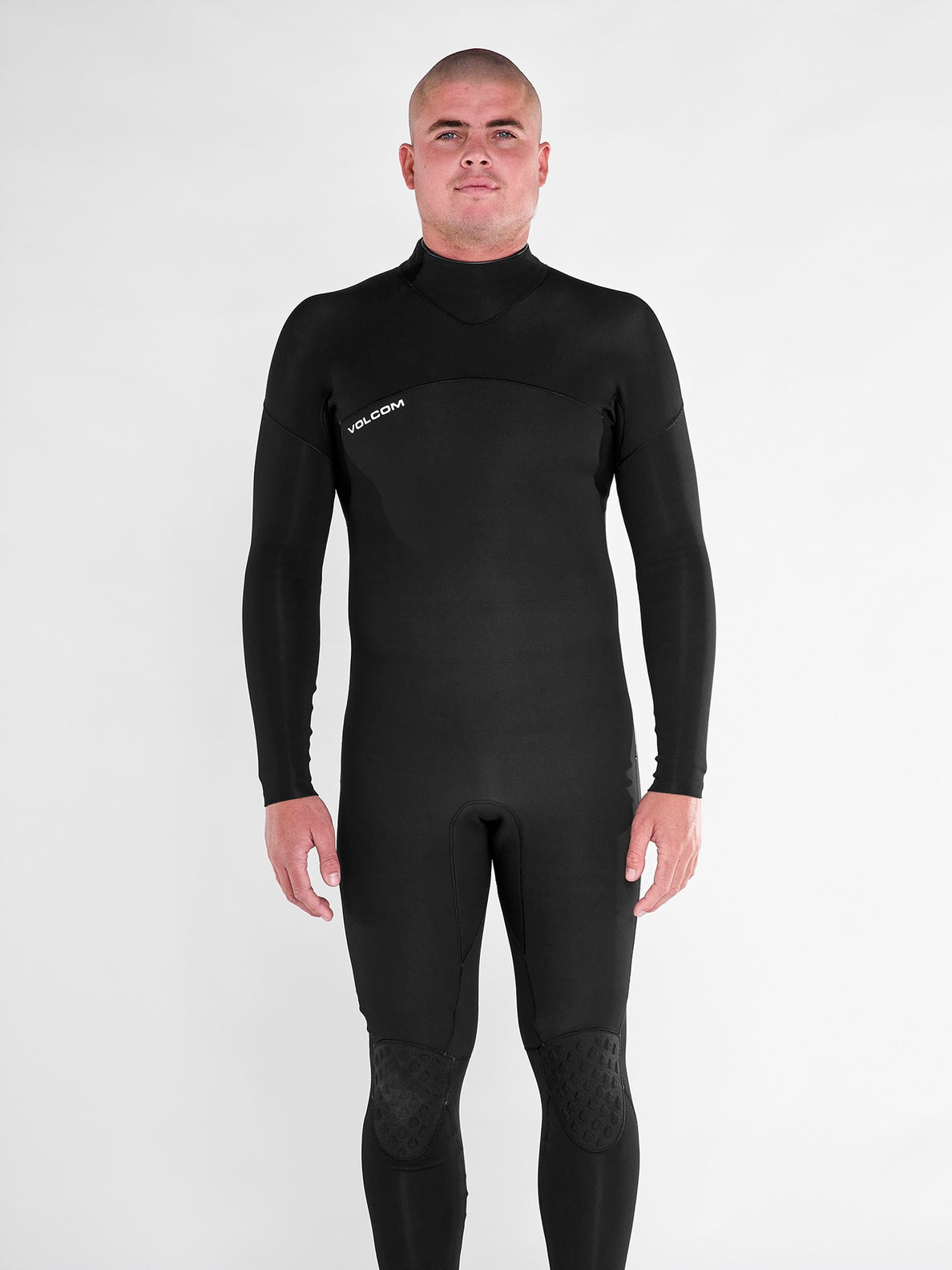 Mens Modulator 3/2mm Long Sleeve Back Zip Fullsuit - Black