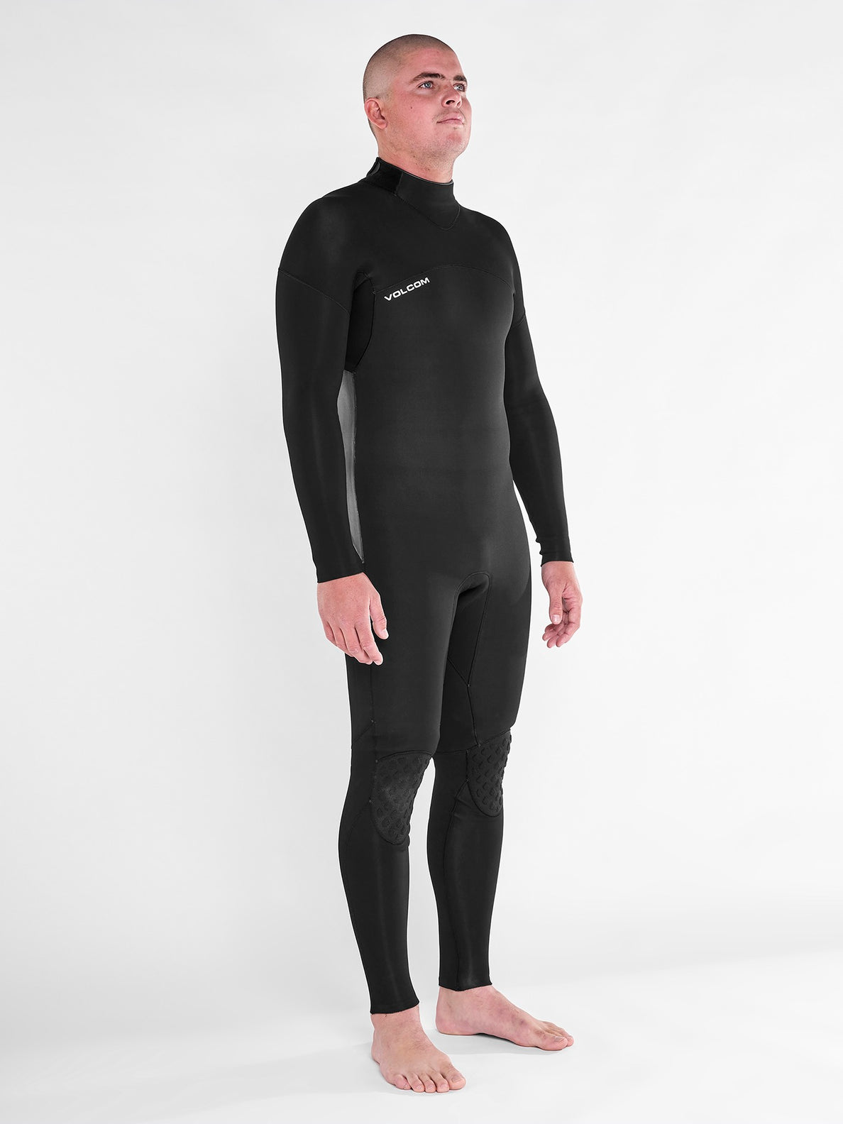 Mens Modulator 3/2mm Long Sleeve Back Zip Fullsuit - Black | Volcom Japan