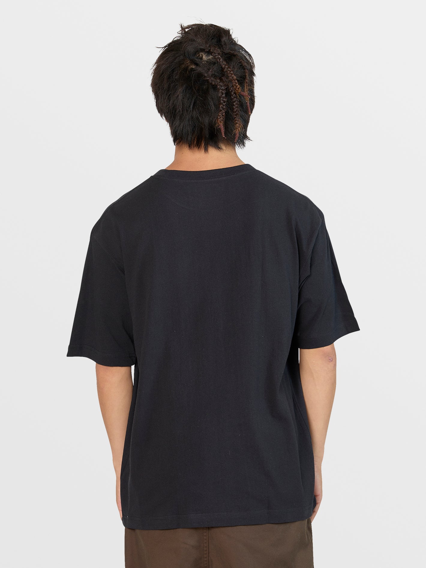 Boxy Blank Short Sleeve Tee - Black – Volcom Japan