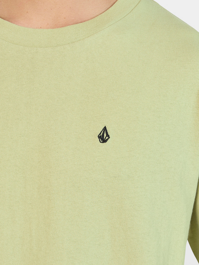 Boxy Blank Short Sleeve Tee - Lentil Green