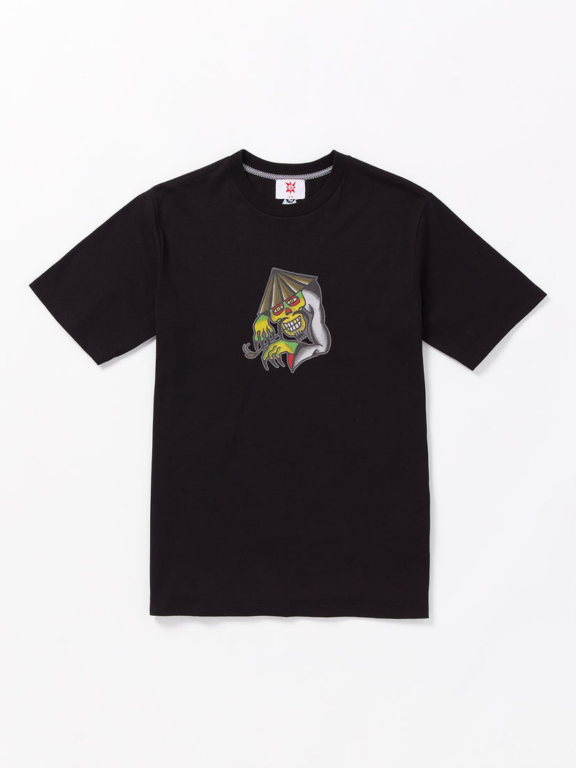 Tokyo True Featured Artist Yusuke Hamamoto Piper Short Sleeve Tee - Black