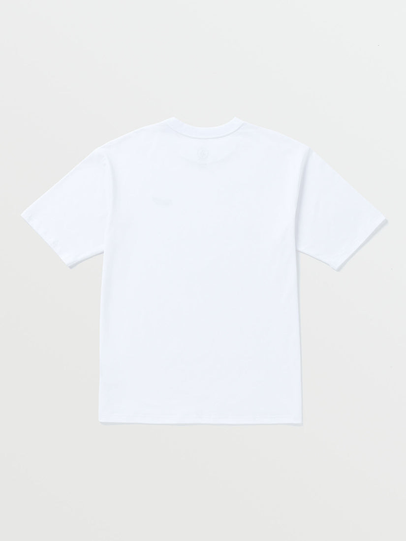 Boxy Blank Short Sleeve Tee - White