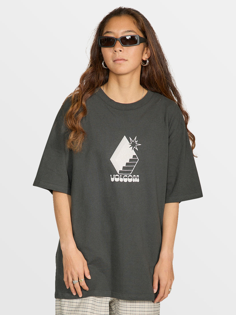 Stairway Short Sleeve T-shirt - STEALTH