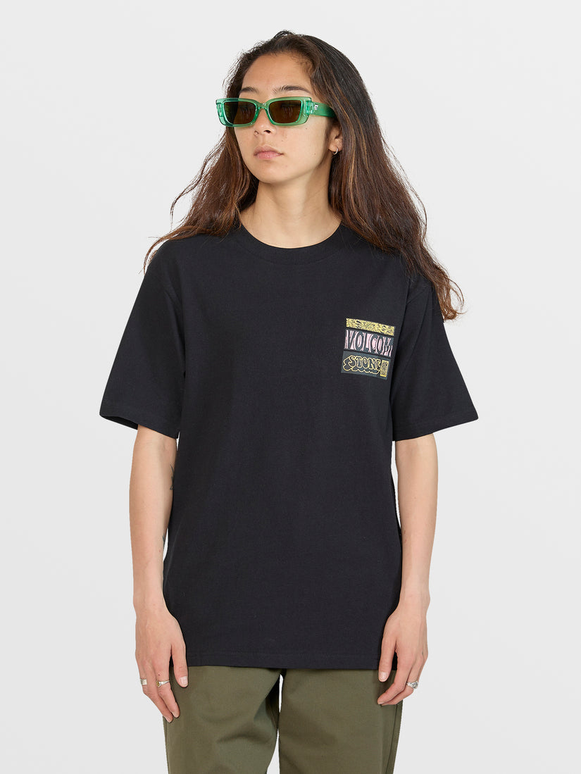 Enthused Short Sleeve Tee - BLACK