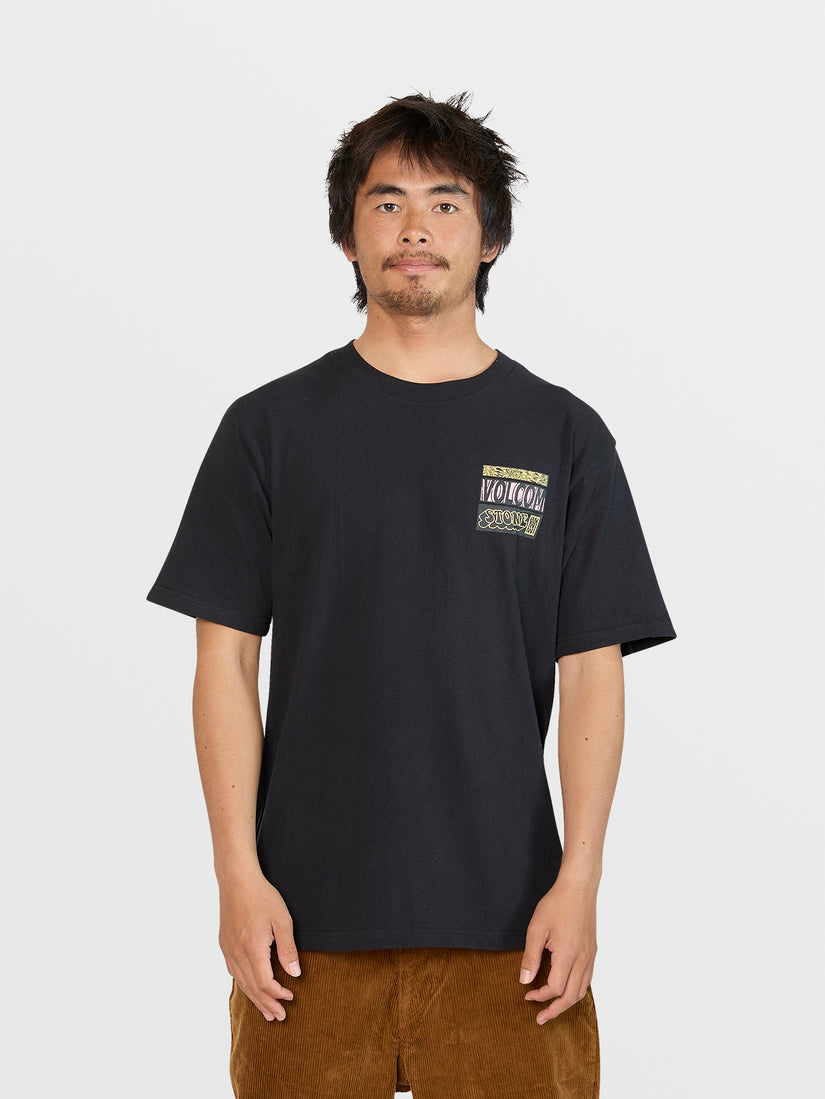 Enthused Short Sleeve Tee - BLACK