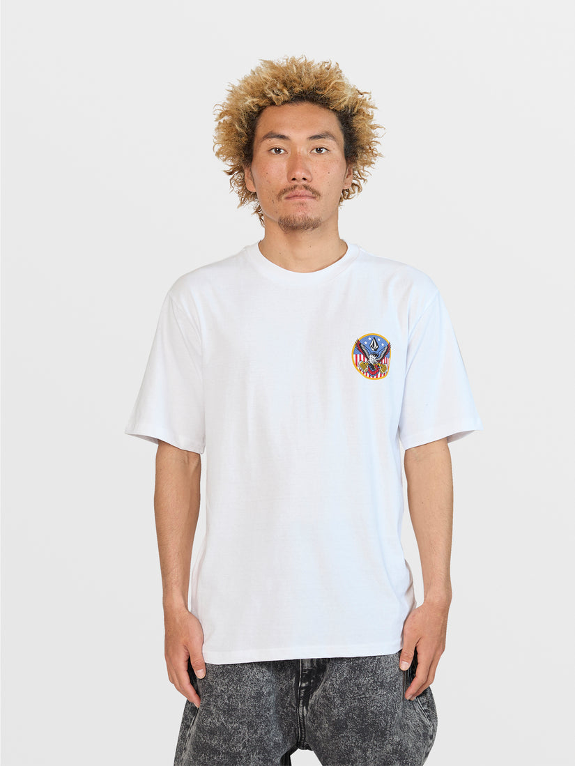 Freedomeagle Short Sleeve Tee Shirt - White