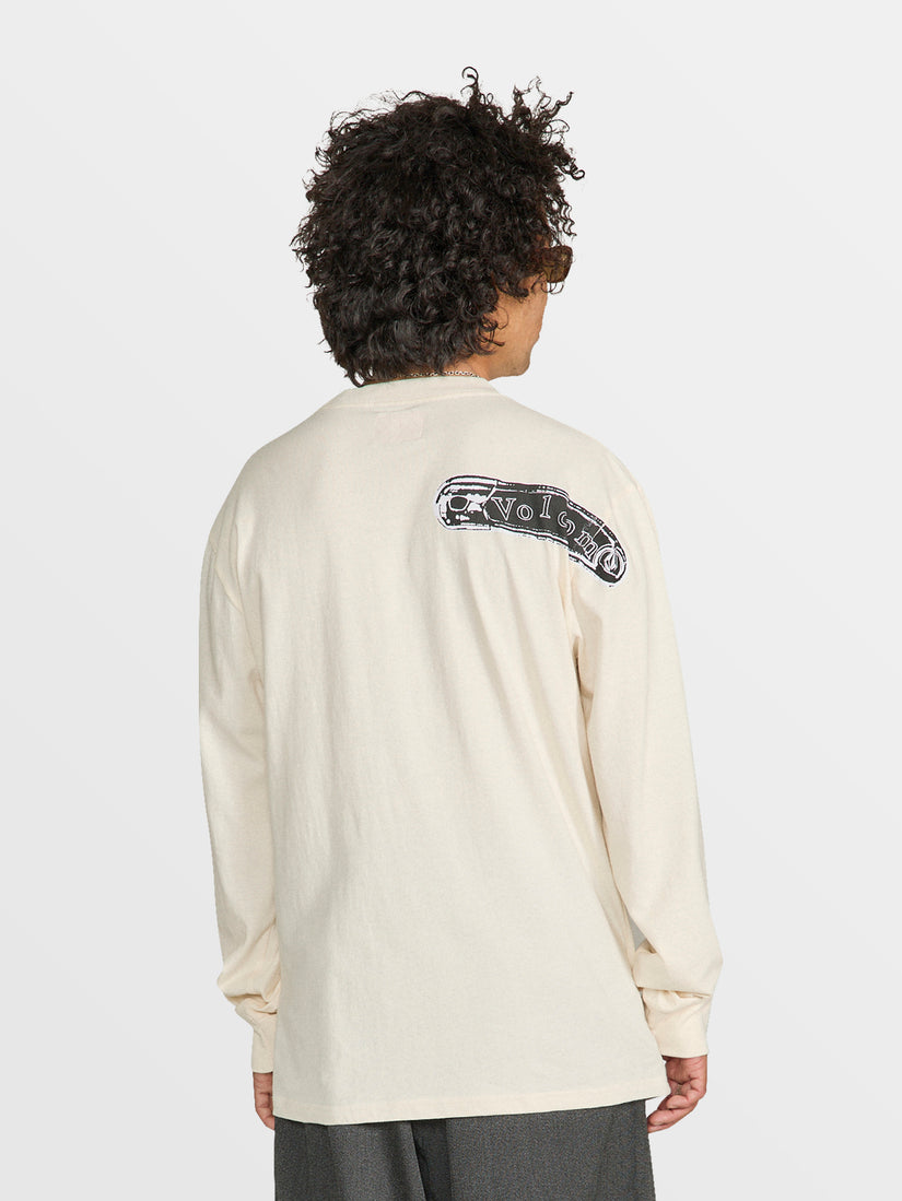 Tokyo True Arrows Long Sleeve Tee - Dirty White