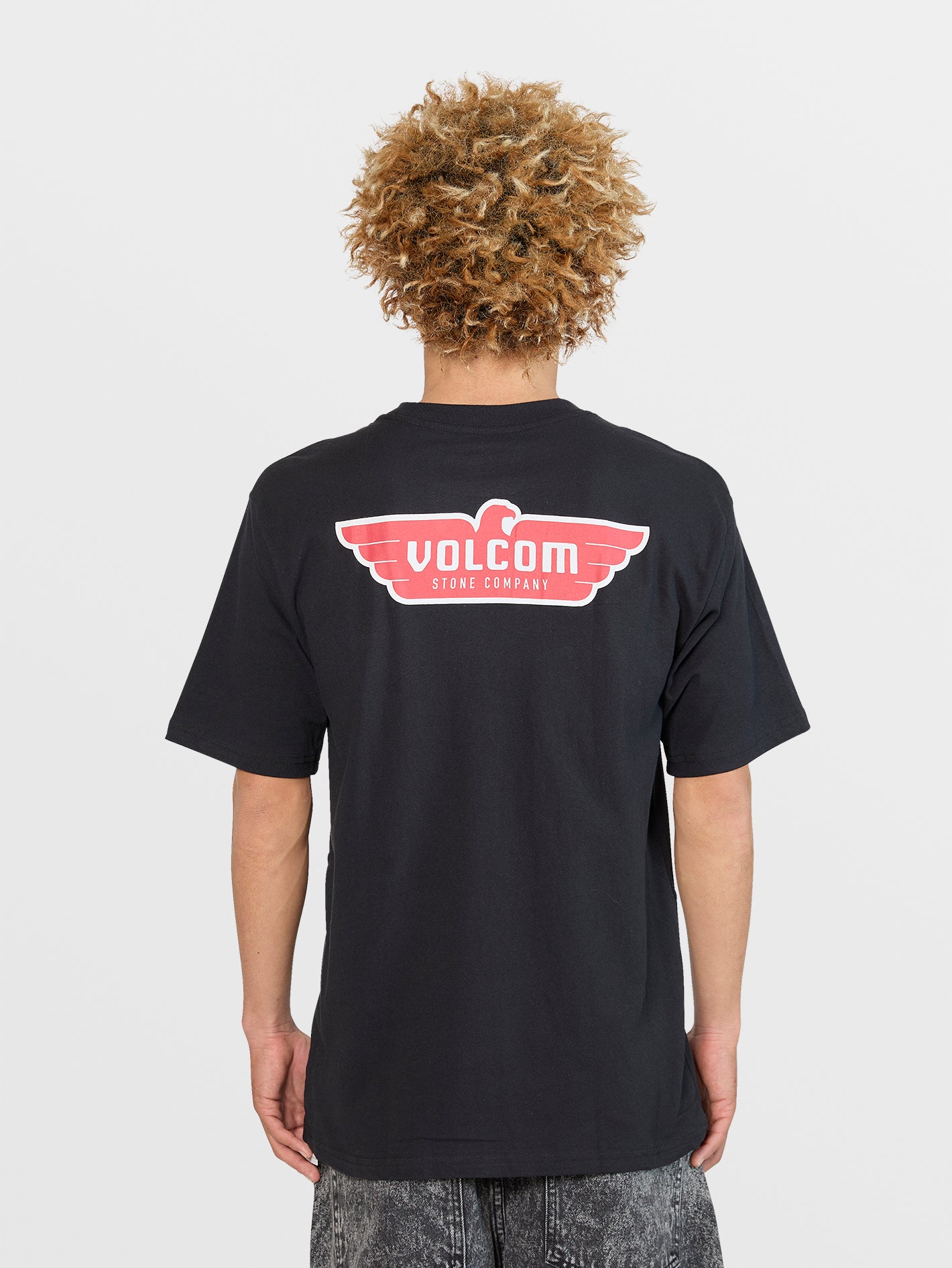 Deagle Short Sleeve Tee Shirt - Black – Volcom Japan