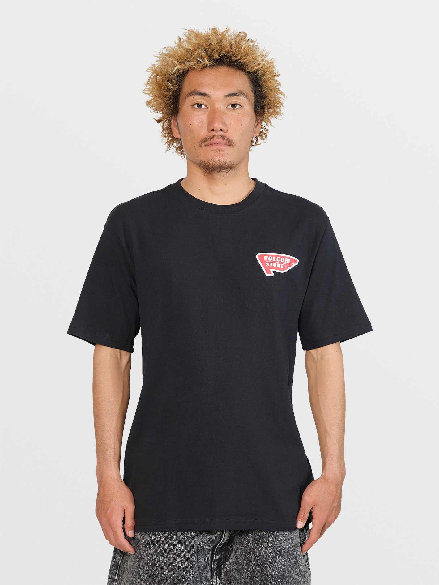 Deagle Short Sleeve Tee Shirt - Black – Volcom Japan