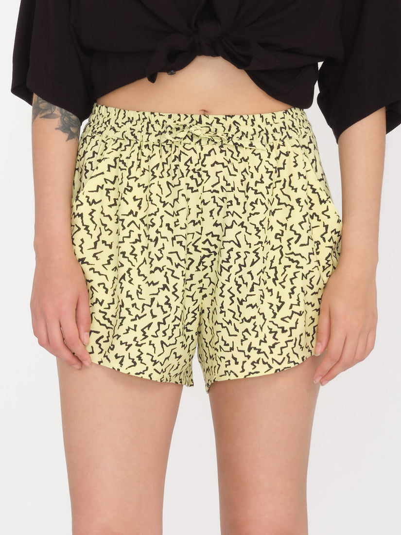 Womens Surfpunk Short - AURA YELLOW