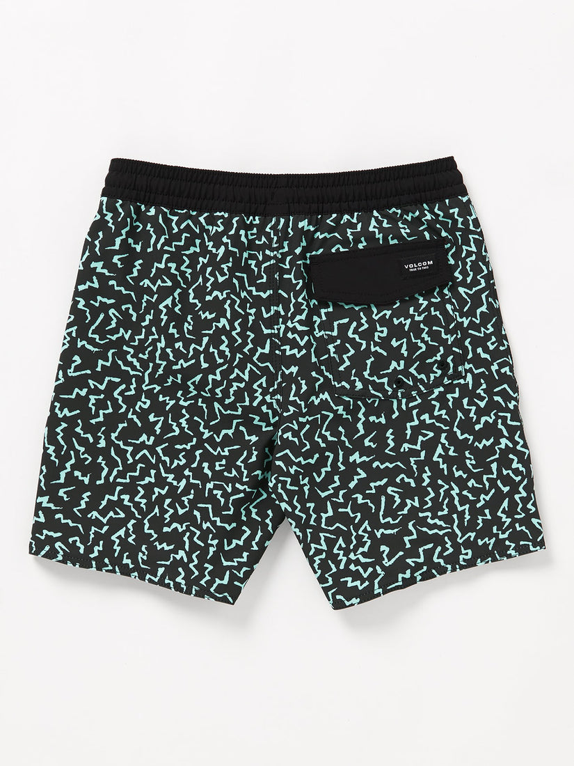 Big Boys Asphalt Beach Trunks - Black