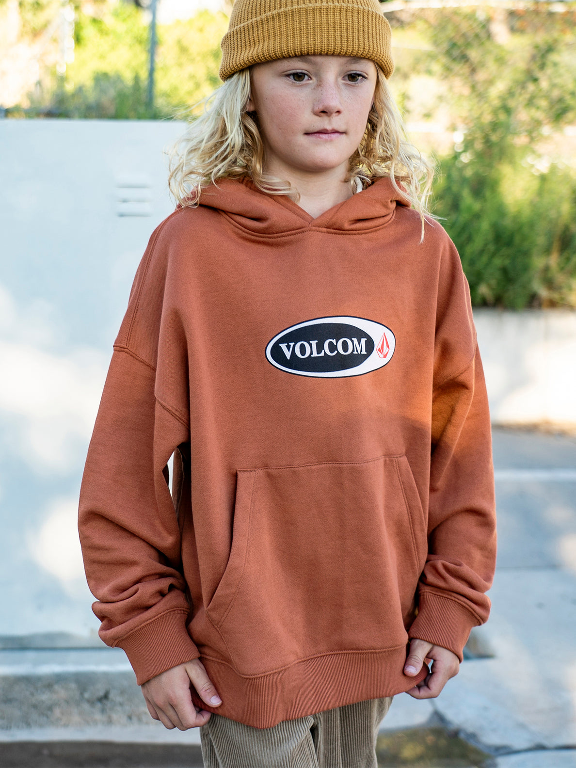 Big Boys Watanite Pullover - Rust – Volcom Japan