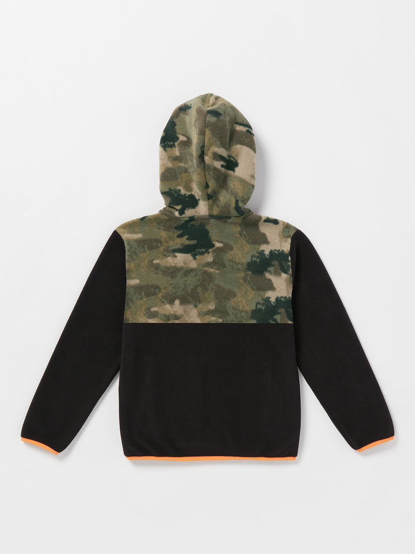 Big Boys Pulloverlar Fleece Zip Jacket - Camouflage