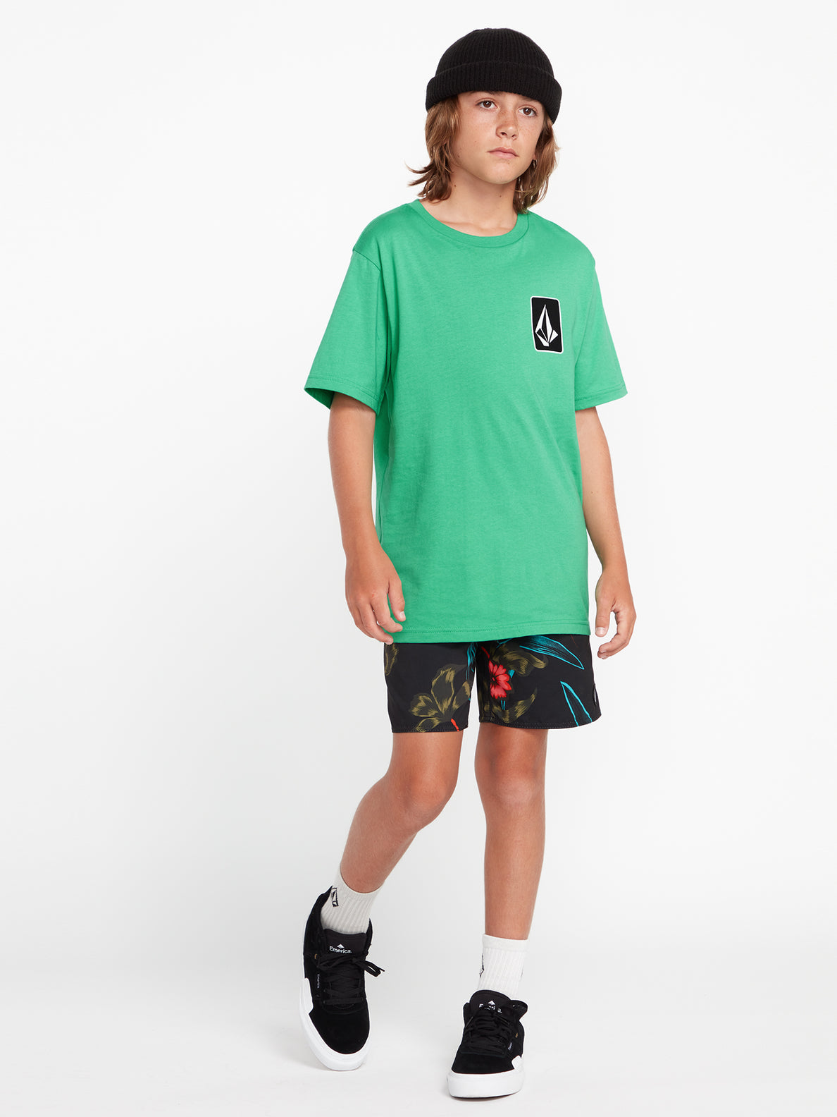 Big Boys Originator Short Sleeve Tee Shirt - Jungle Green – Volcom