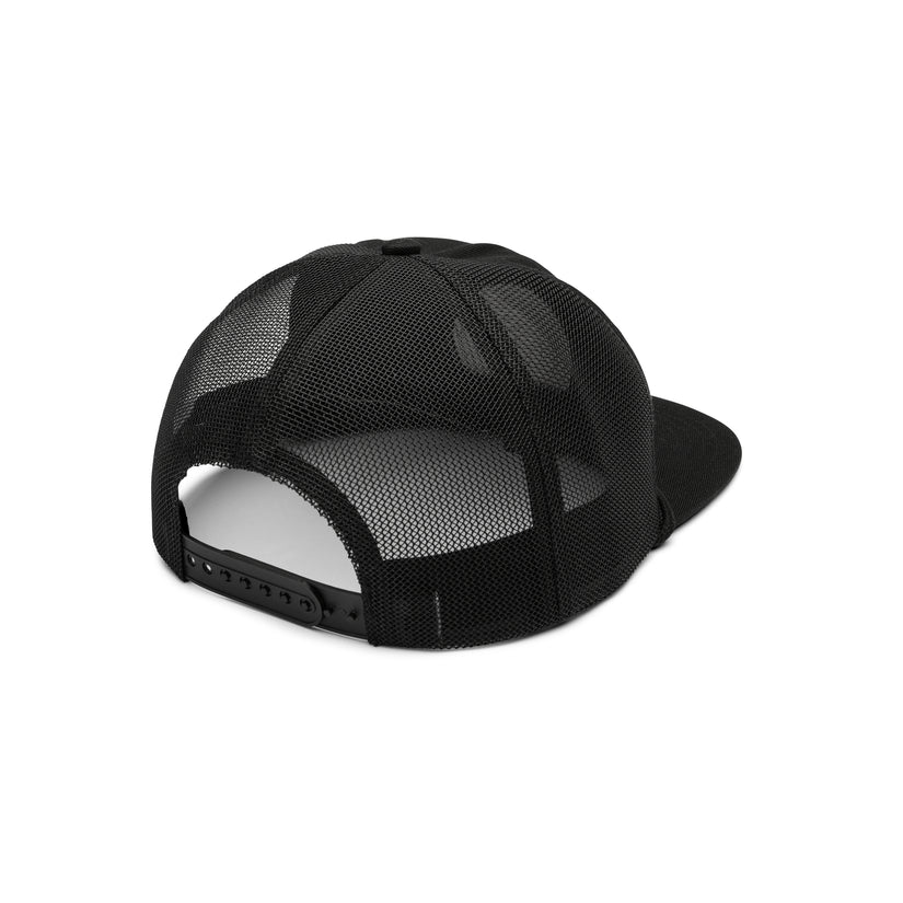 Fresh catch twill mesh trucker Hat Black