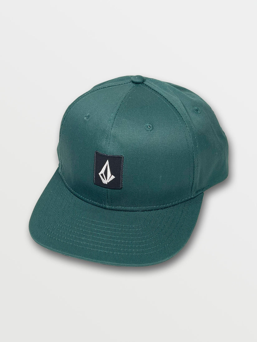 V Square Snapback - Fir Green