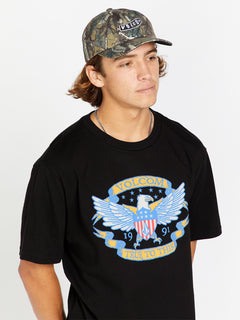 Pistol Adjustable Hat - Black Camouflage