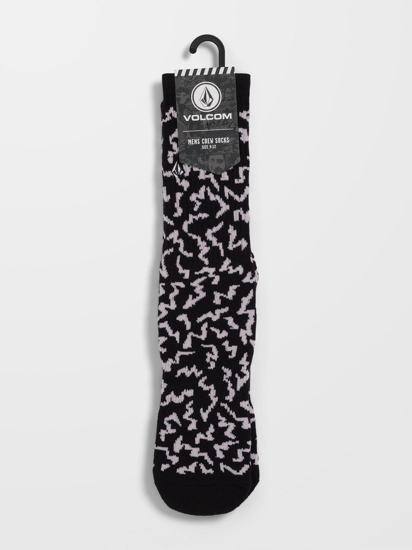 Asphalt Beach Socks - BLACK