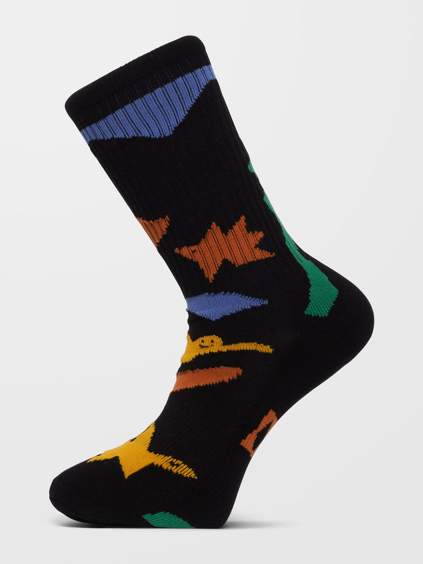 Arthur Longo Socks - BLACK