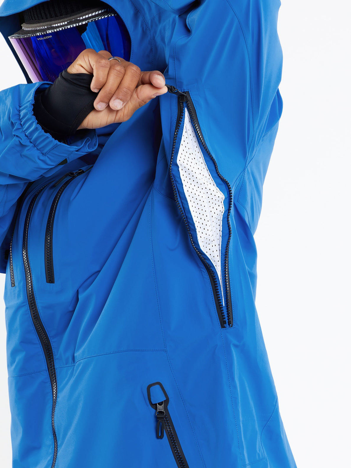 Mens Tds Infrared Gore-Tex Jacket - Electric Blue – Volcom Japan