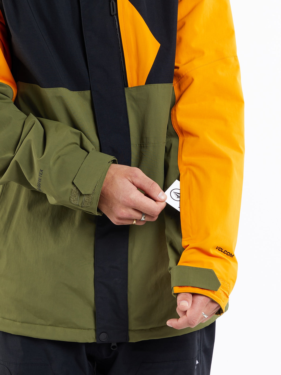 Mens L Insulated Gore-Tex Jacket - Gold – Volcom Japan