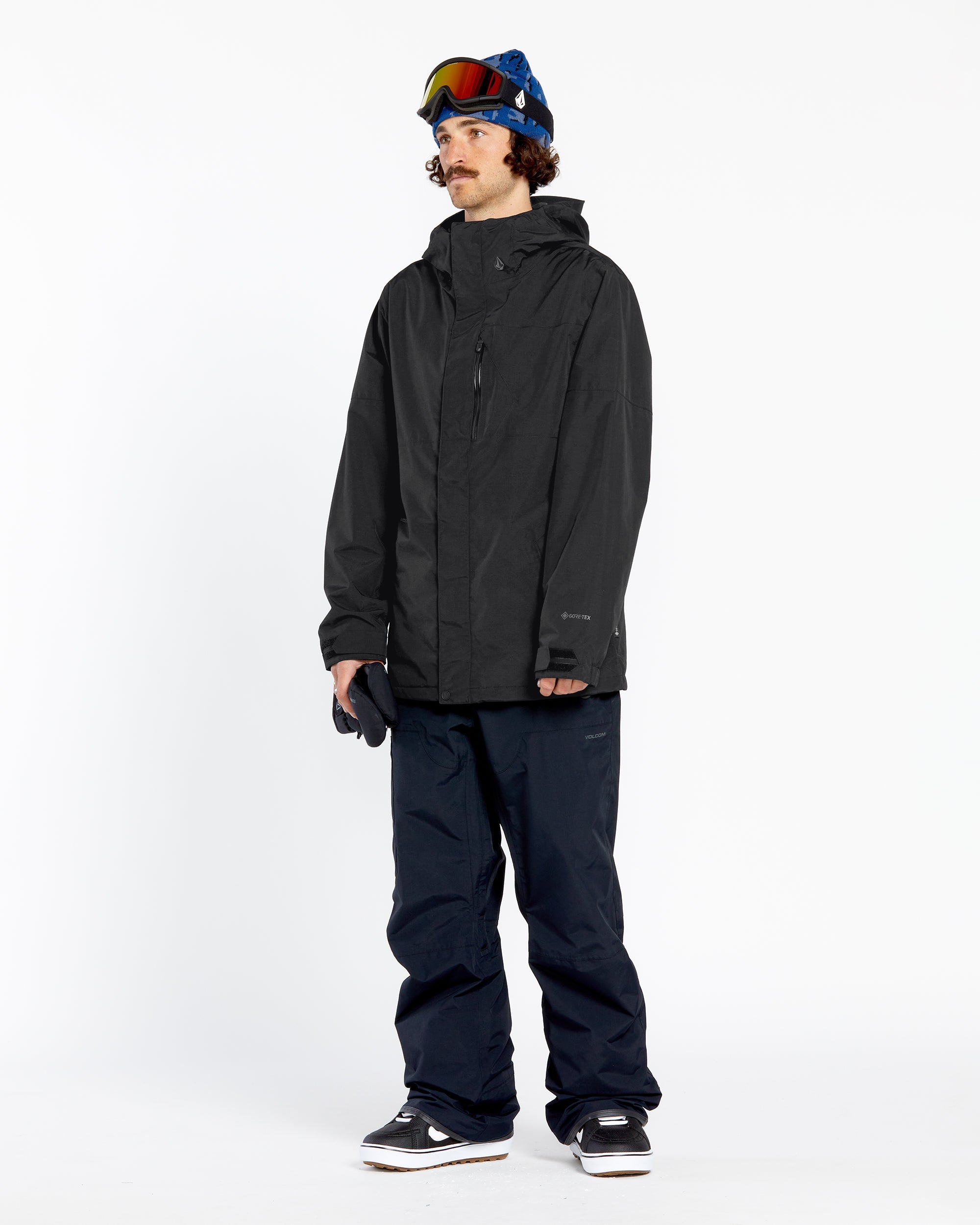 L INS GORE-TEX JACKET - BLACK – Volcom Japan