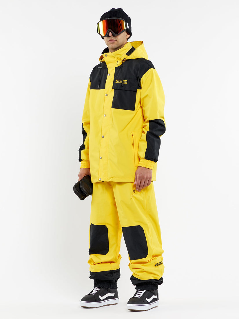 Mens Longo Gore-Tex Jacket - Bright Yellow