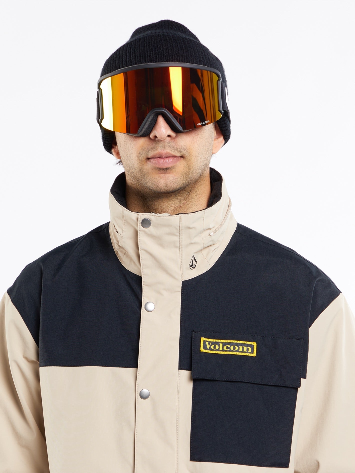 Mens Longo Gore-Tex Jacket - Khakiest | Volcom Japan