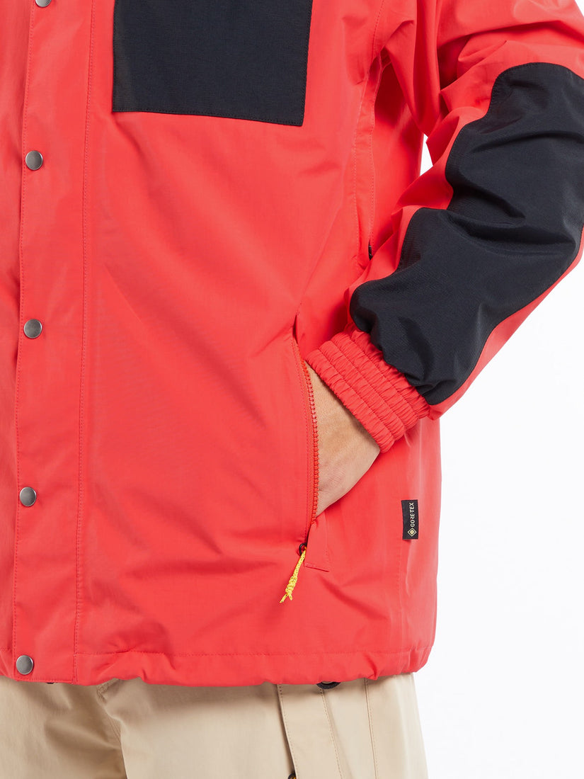 Mens Longo Gore-Tex Jacket - Orange