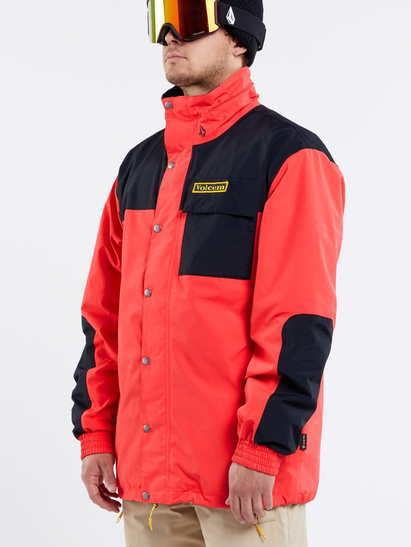 Mens Longo Gore-Tex Jacket - Orange