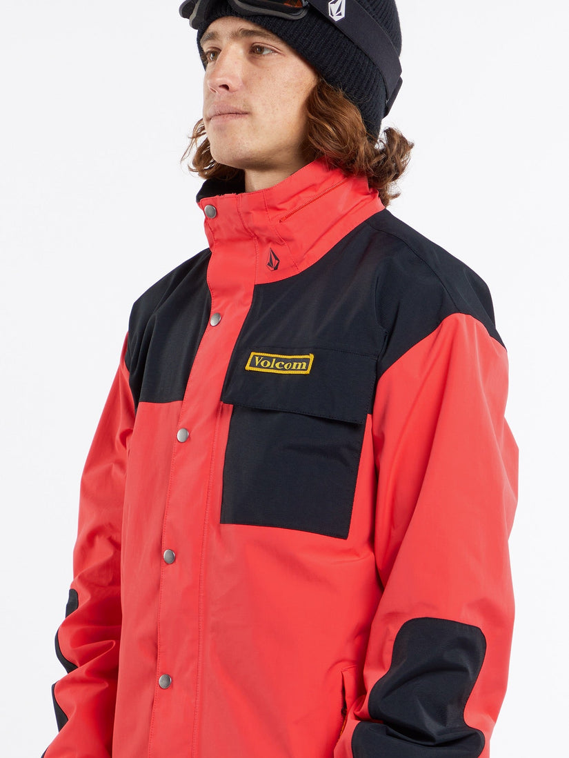 Mens Longo Gore-Tex Jacket - Orange