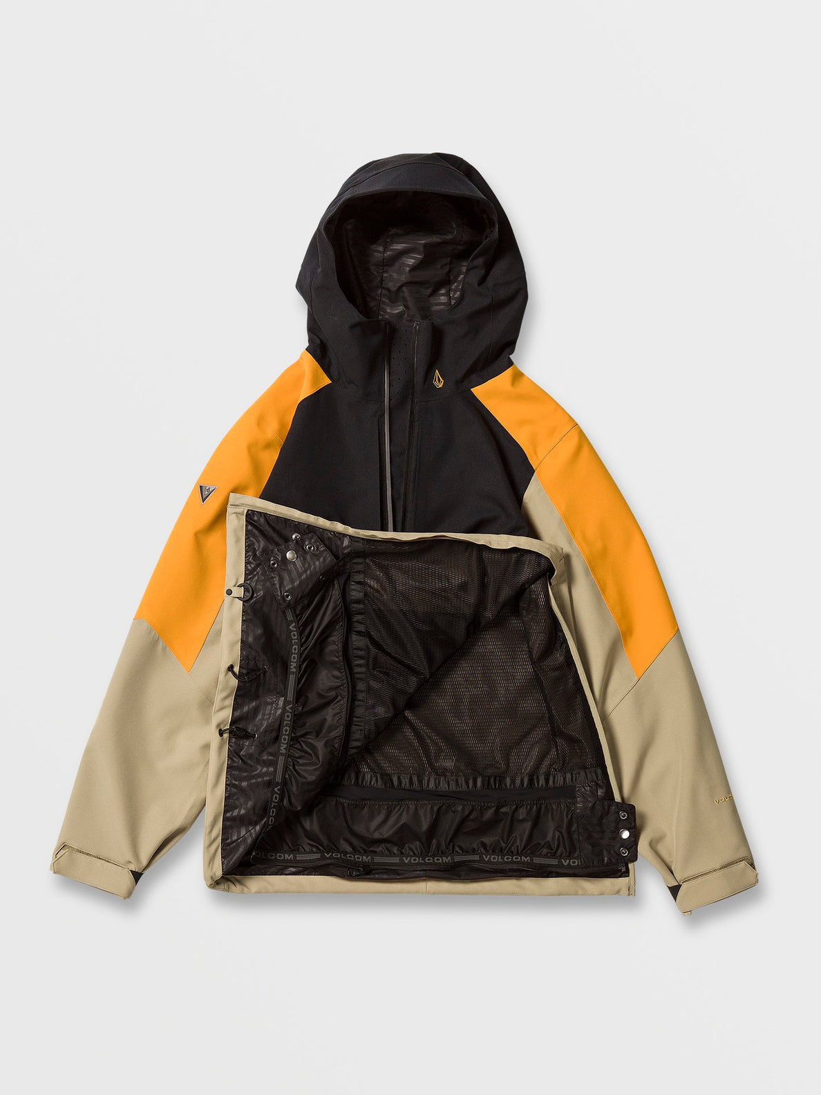 Mens Brighton jacket - GOLD – Volcom Japan