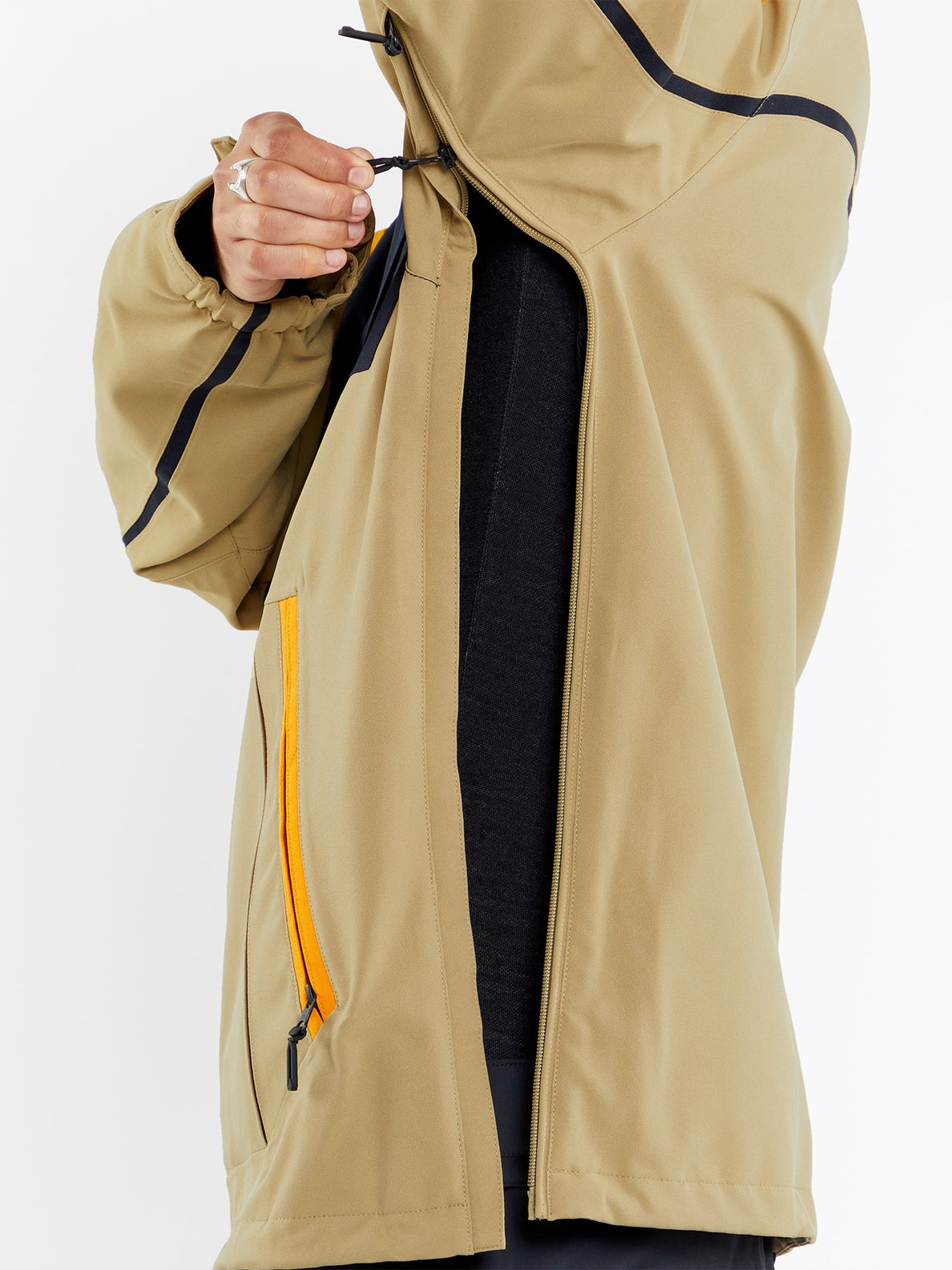 Brighton jacket - GOLD – Volcom Japan