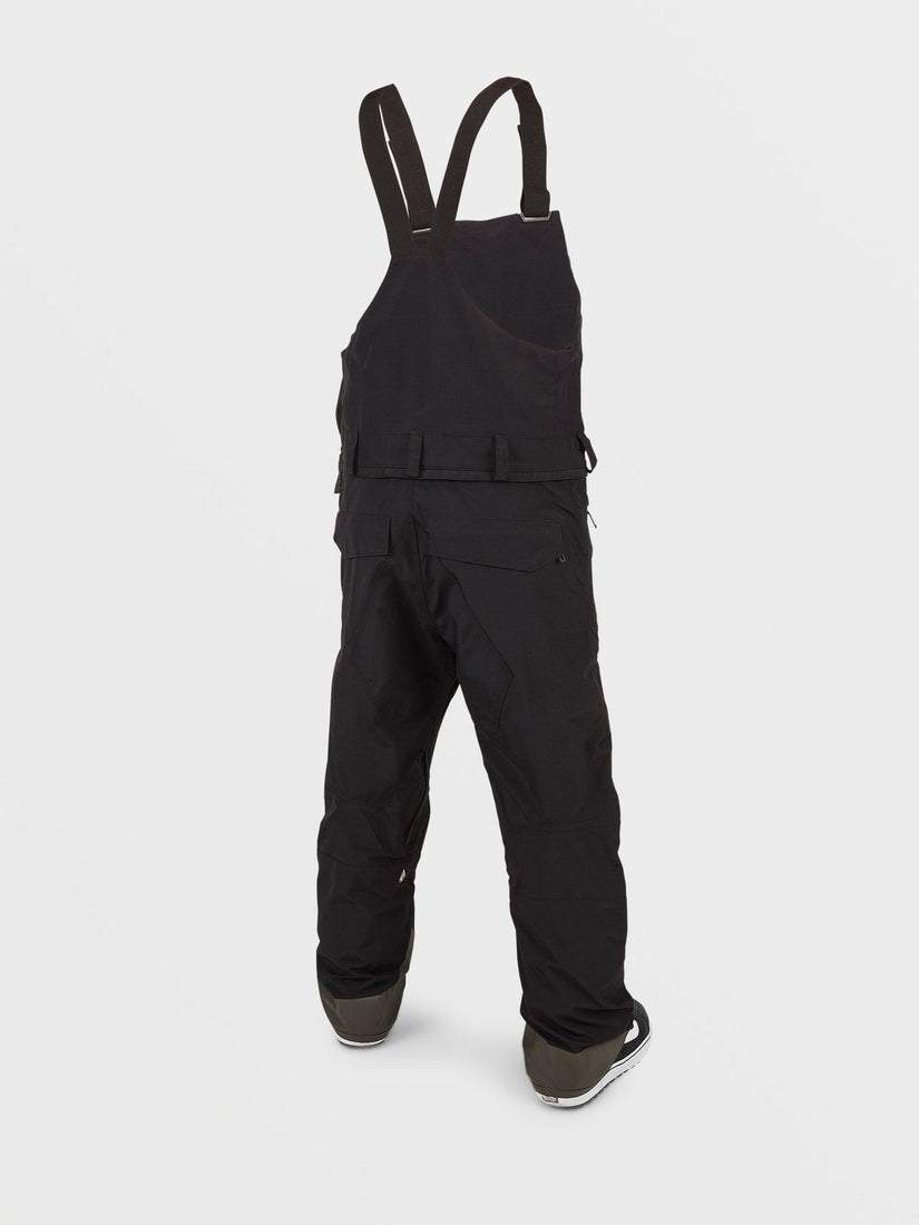 Mens Rain Gore-Tex Bib Overalls - Black