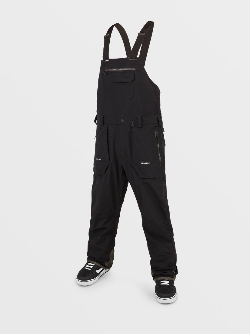 Mens Rain Gore-Tex Bib Overalls - Black