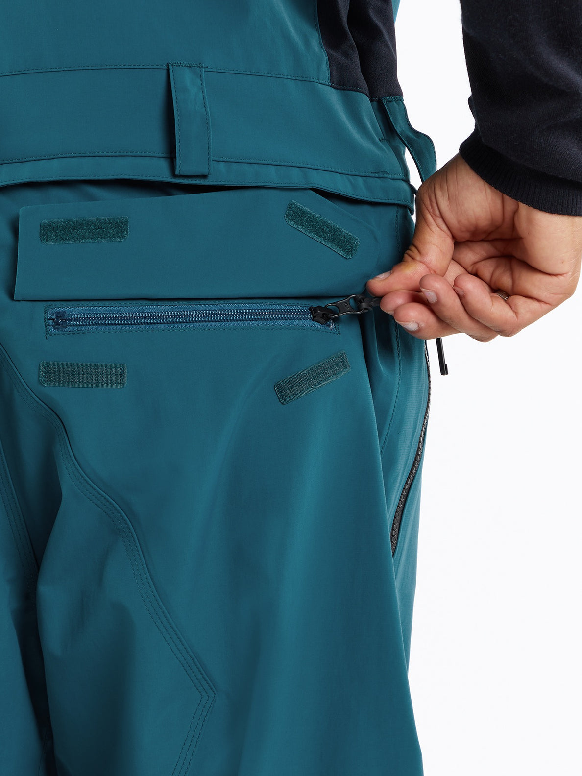 Mens Rain Gore-Tex Bib Overalls - Blue – Volcom Japan