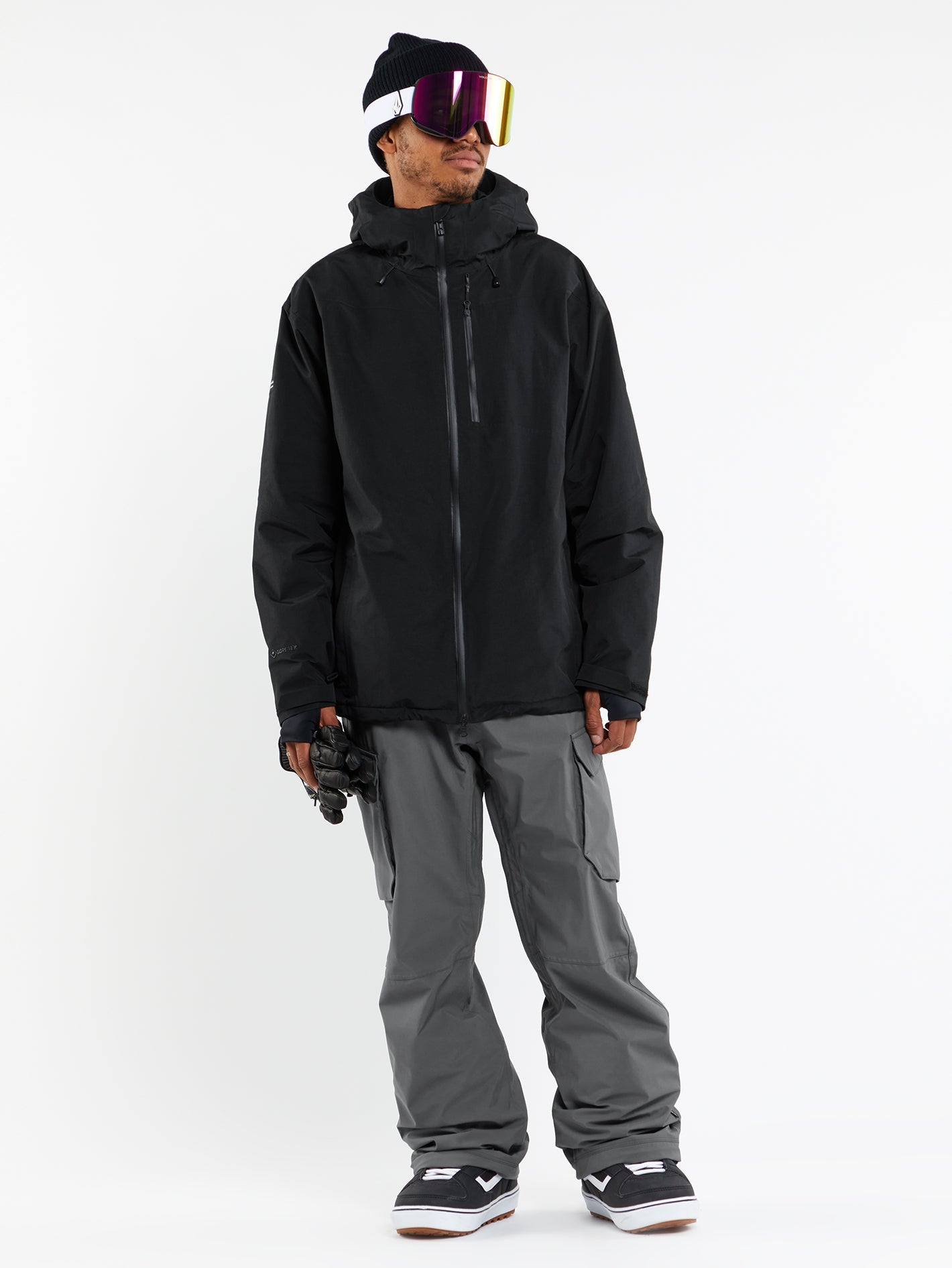 Mens Stone Stretch Gore-Tex Pants - Dark Grey – Volcom Japan