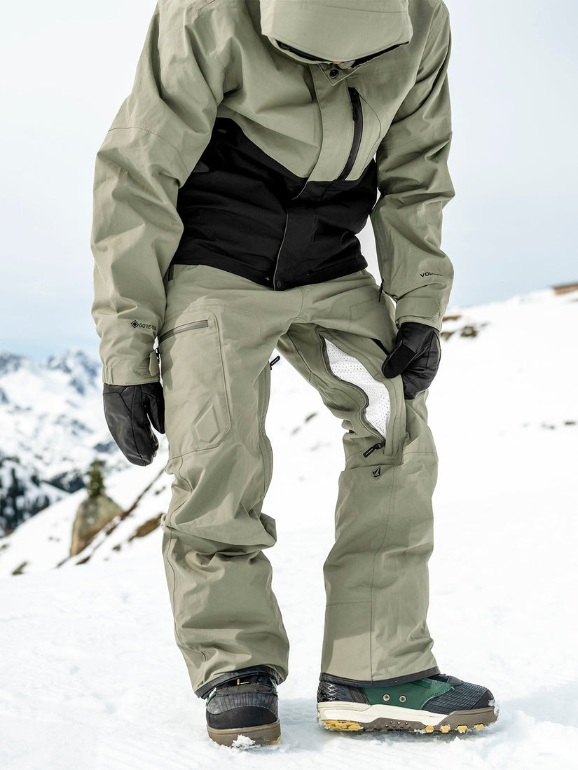 Mens L Gore-Tex Pants - Military