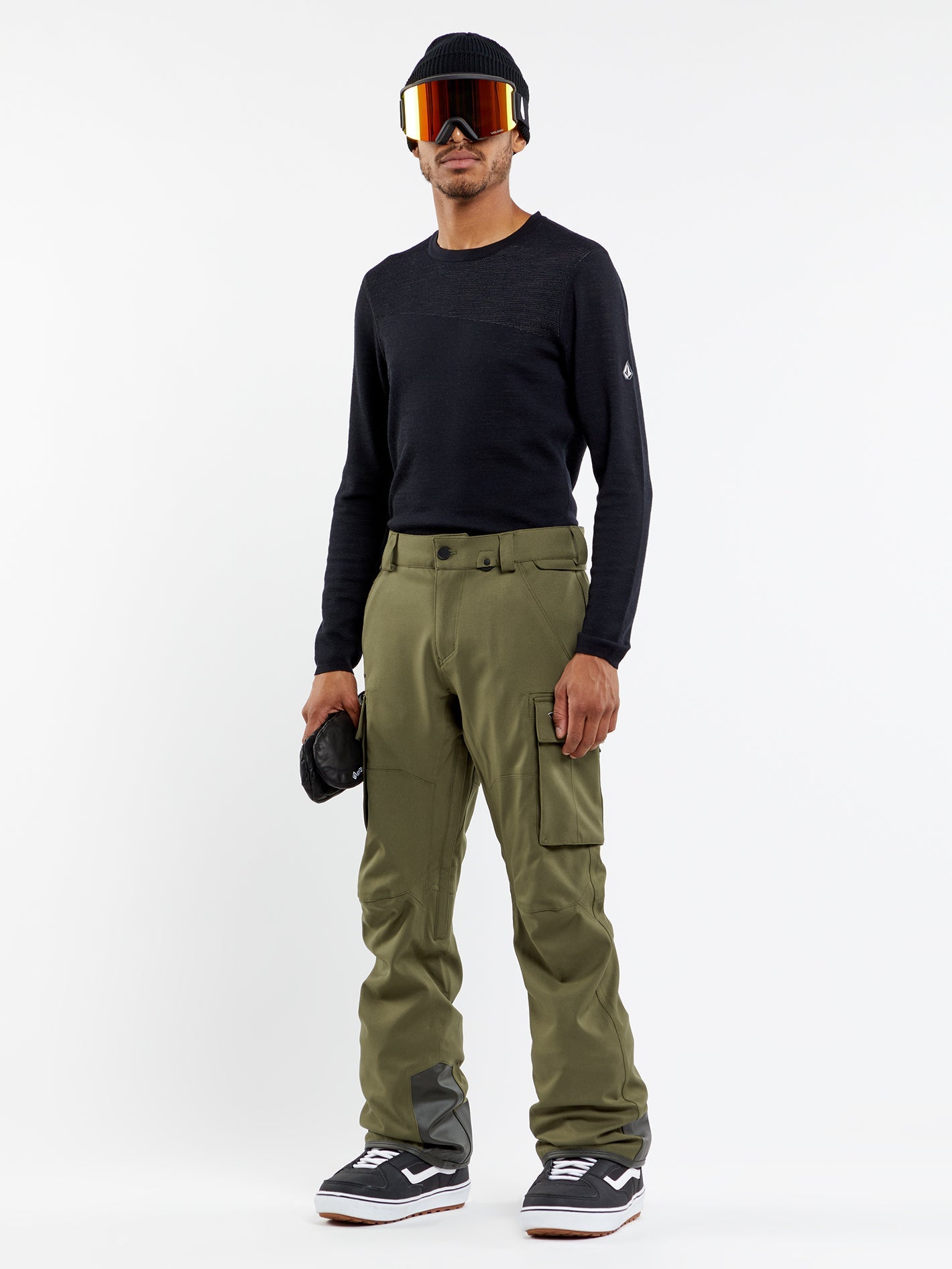 Mens New Articulated Pants - Military – Volcom Japan