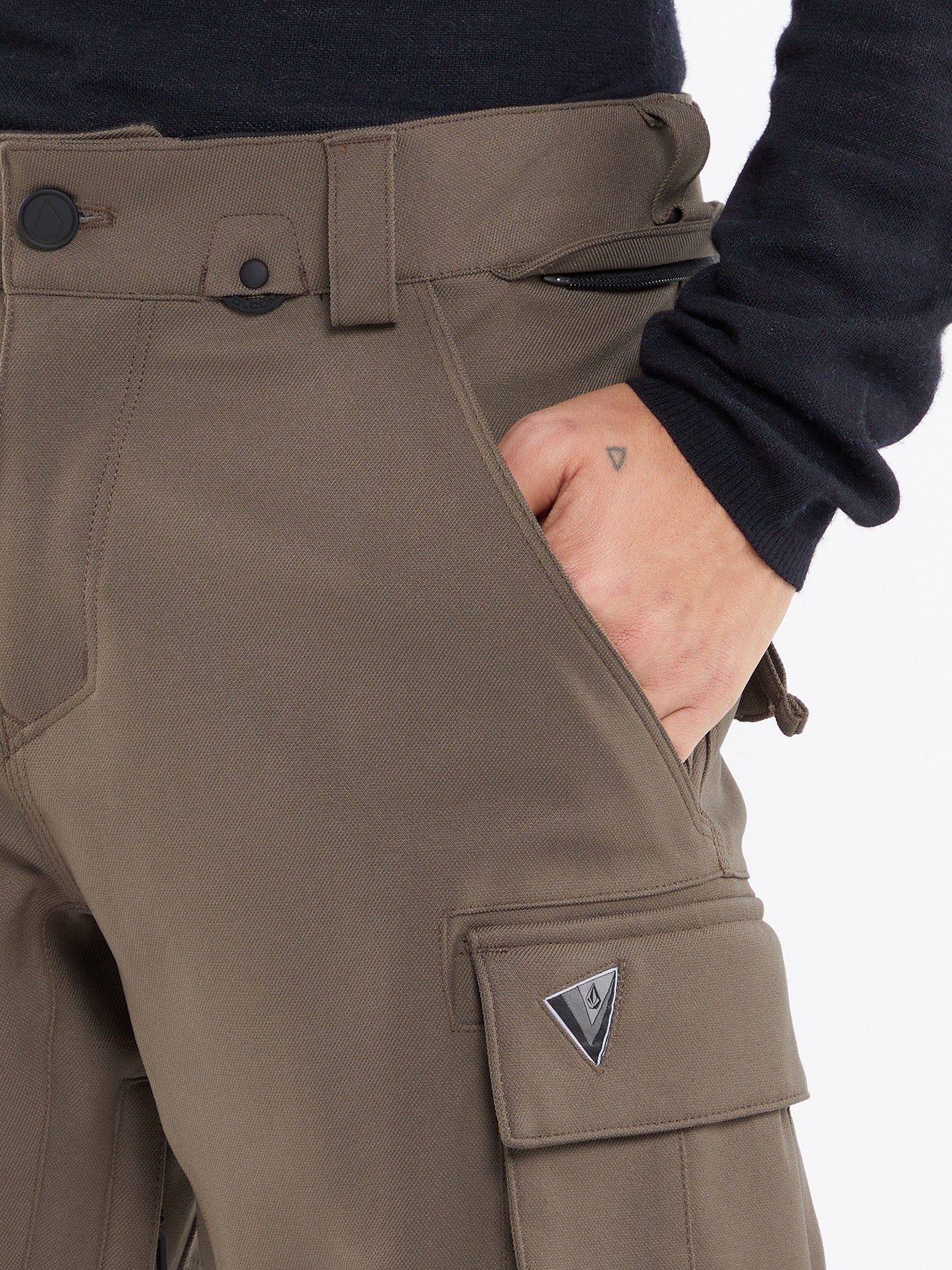 Mens New Articulated Pants - Teak | Volcom Japan