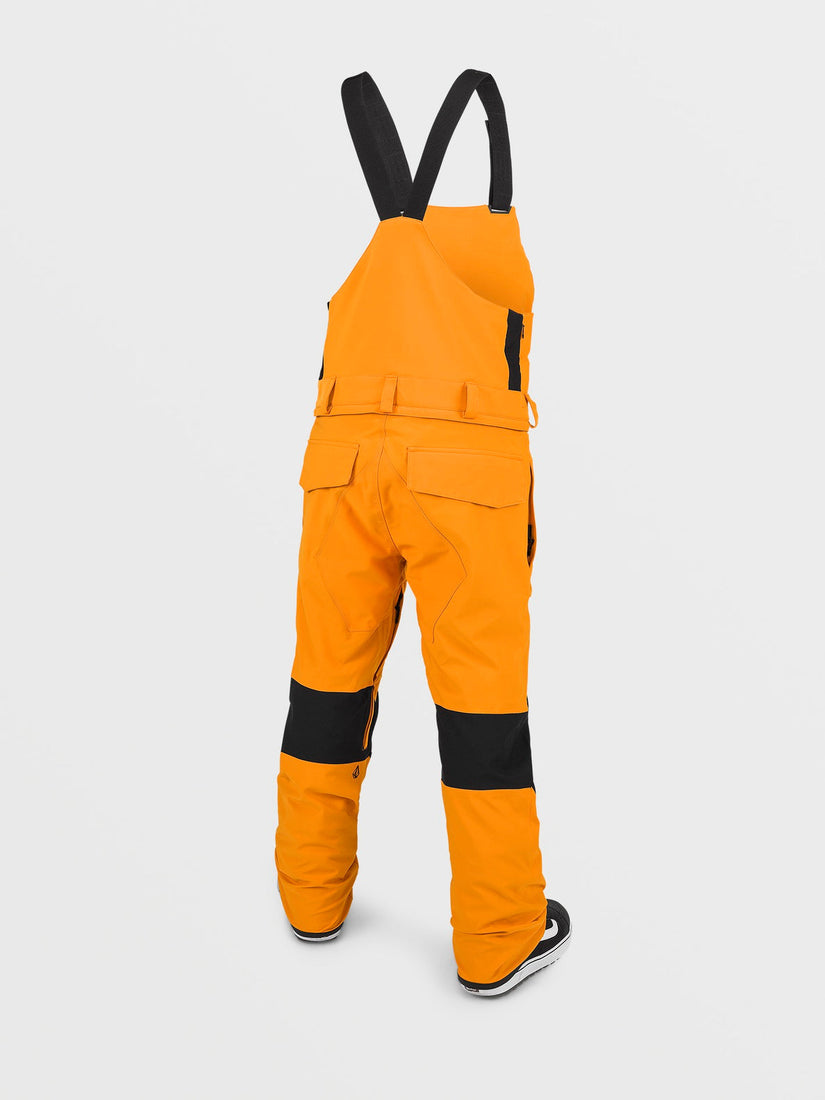 Mens Roan Bib Overalls - Gold