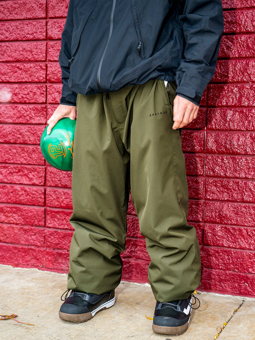 Mens Volcom x Dustbox Pants - Military