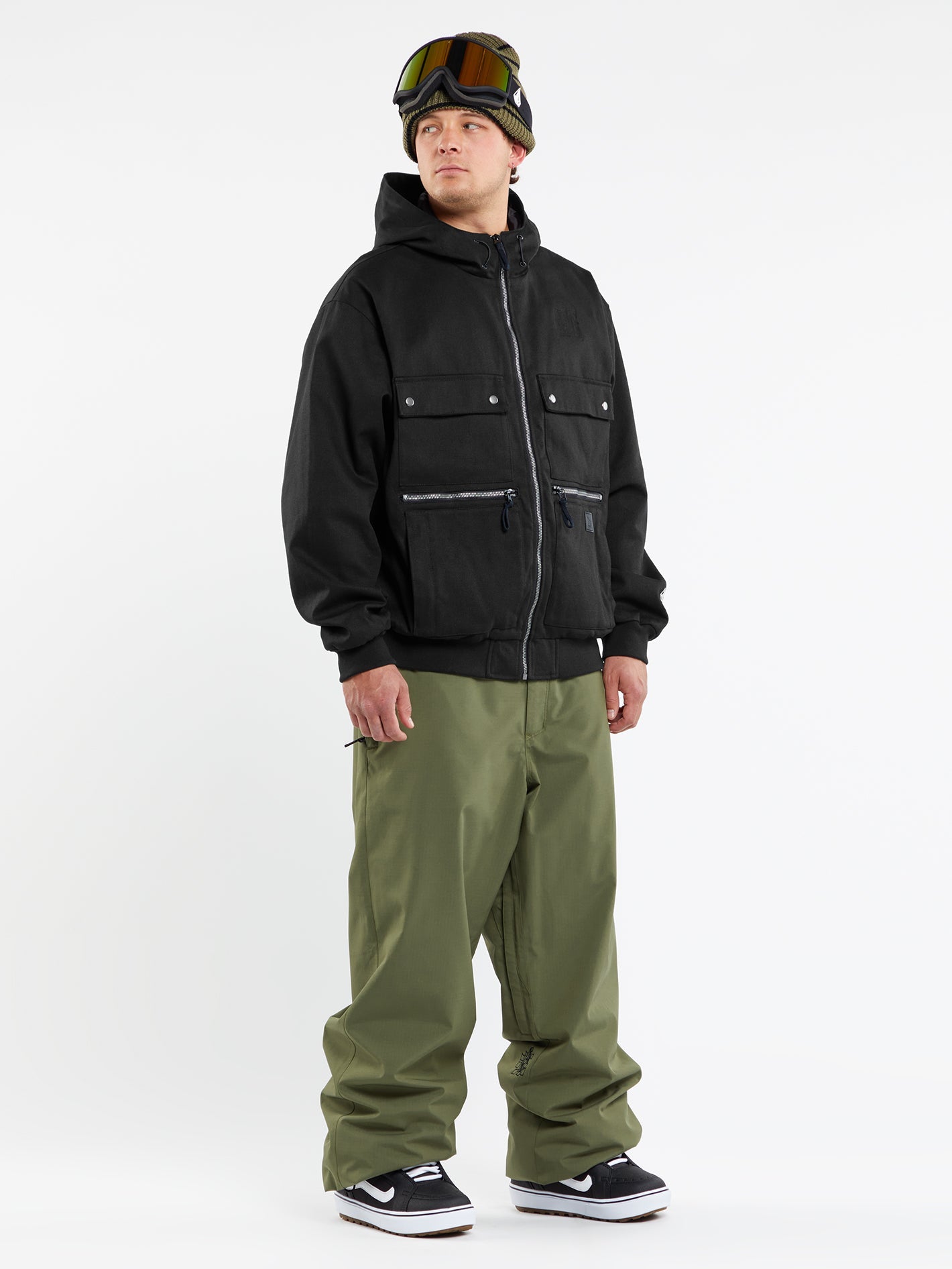 Mens Volcom x Dustbox Pants - Military | Volcom Japan