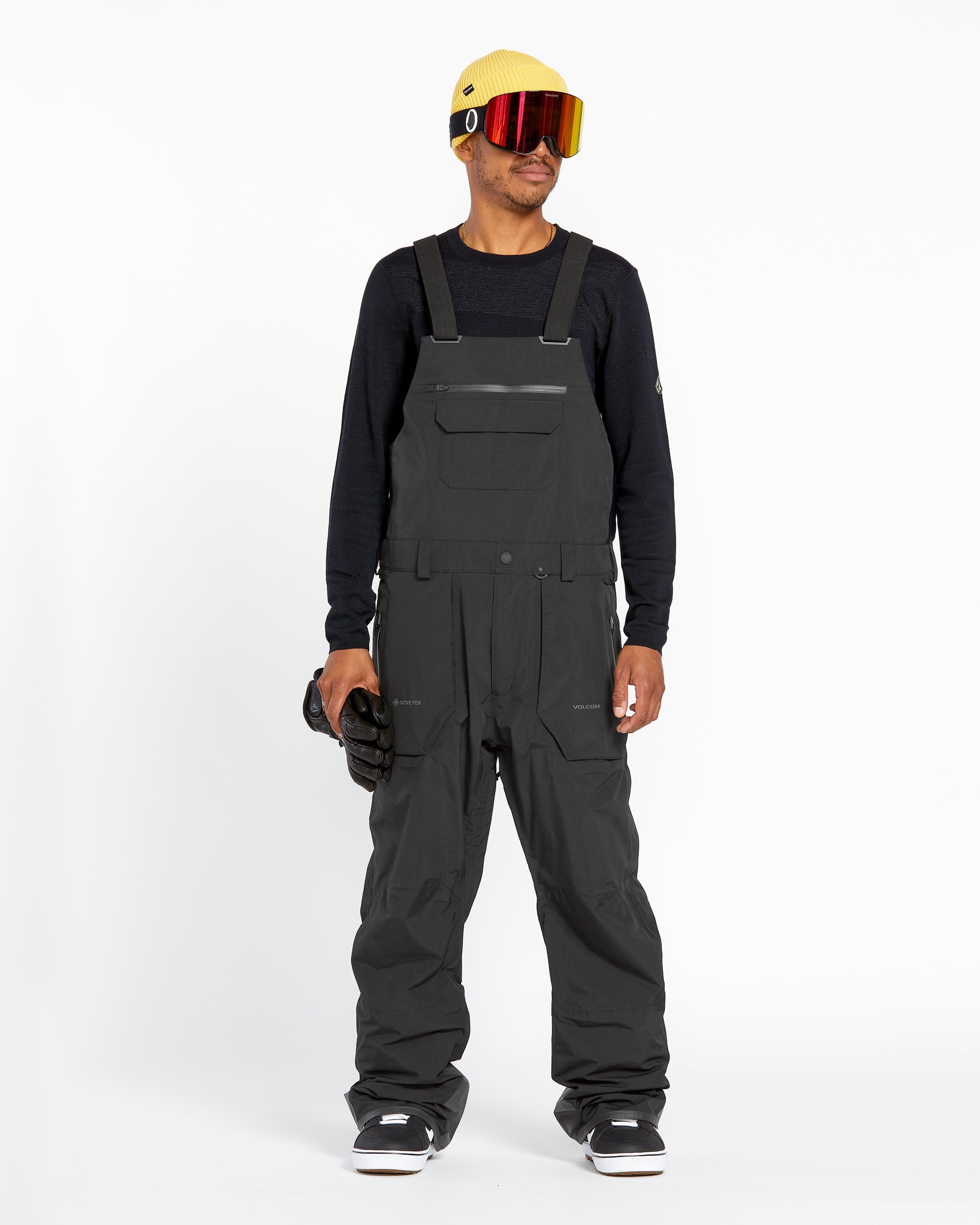 RAIN GORE-TEX BIB OVERALL - BLACK – Volcom Japan